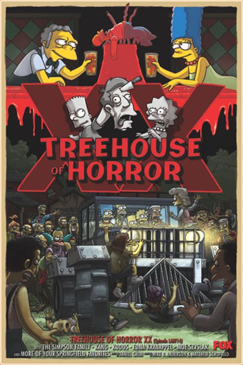Simpsons Treehouse Of Horror Xxii I Simpson In Salsa Horror
