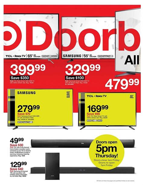 What Time Black Friday Starts At Target In Vero - Target Black Friday 2019 Ad Scans - BuyVia