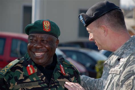 Maj Gen Kisamba Of Tanzania Visit Us Army Africa Headq Flickr