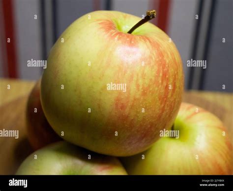 A Few Gala Apples A Close Up Shot Fruit Stock Photo Alamy
