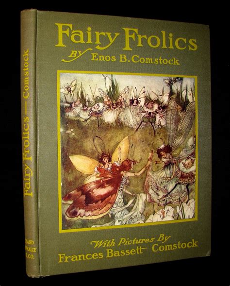 1913 Rare Art Nouveau Book Fairy Frolics By Enos Benjamin Comstock