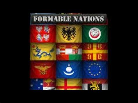 Hoi All Formable Nations Youtube