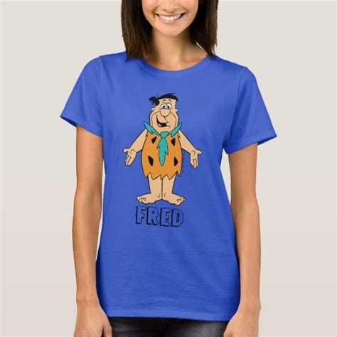 The Flintstones Fred Flintstone T Shirt Zazzle Fred Flintstone