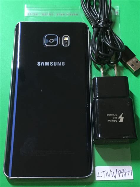 Samsung Galaxy Note 5 Unlocked Blue 32gb Sm N920w8 Ltnw99877