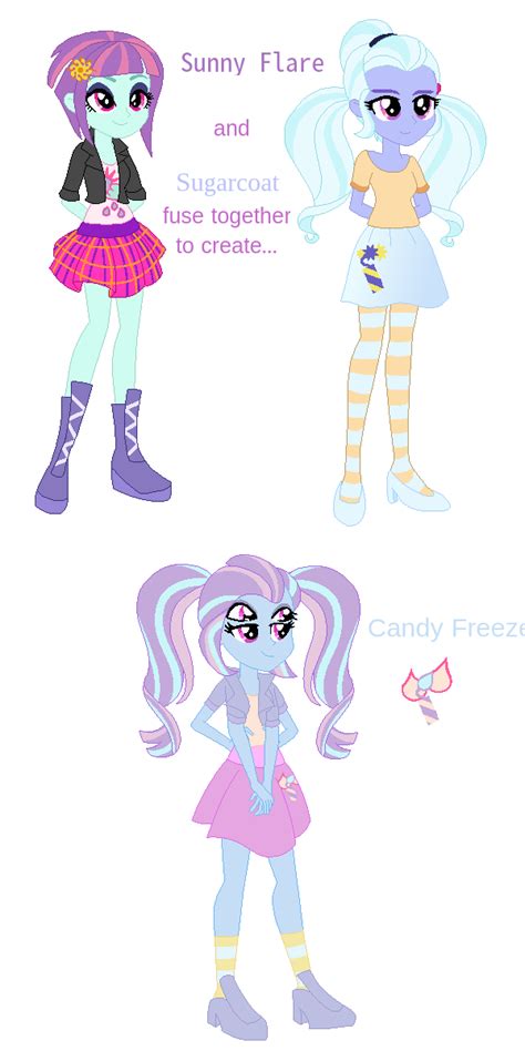 Sunny Flare And Sugarcoat Fusion By Berrypunchrules On Deviantart