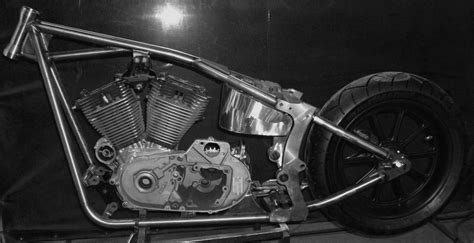 I have built a few sportster softails over the years. New Softail Sportster Frame at Cyril Huze Post - Custom ...