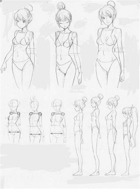 How To Draw Anime Characters Body Keep In Mind That You Still Want To Practice All Types Of