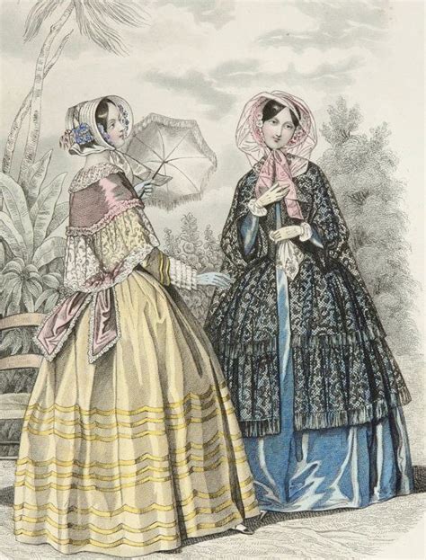 1848 Fashion Historia De La Moda Dibujos Victoriano