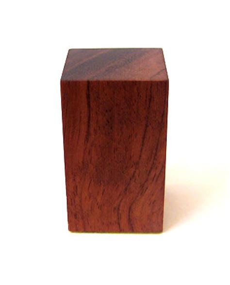 Wooden Base Block 3x3 Bubinga Woodenbases For Modeling Wood Bases