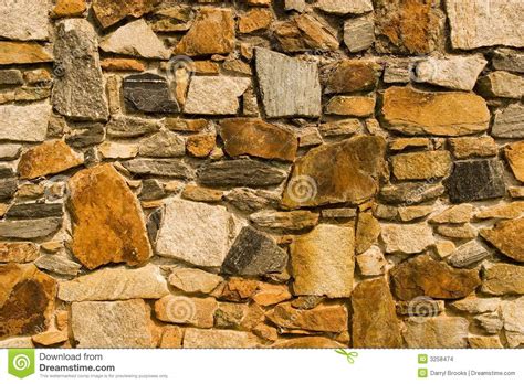 Rust Colored Stone Wall Stock Photo Image Of Neutral