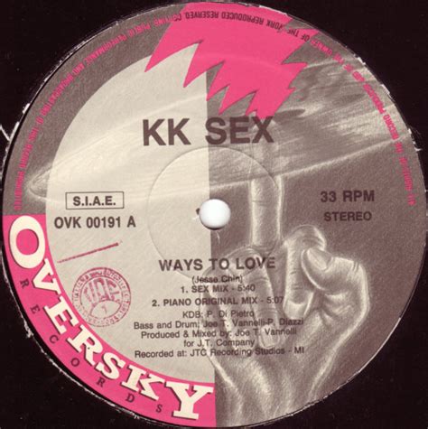 Kk Sex Ways To Love 1991 Vinyl Discogs