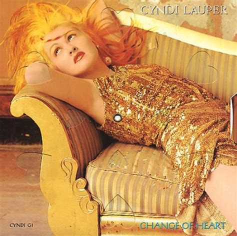 Cyndi Lauper Change Of Heart Wheel Pack Uk 7 Vinyl Single 7 Inch