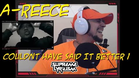 Every Song A Reece Couldnt Have Said It Better 1 Reaction Youtube