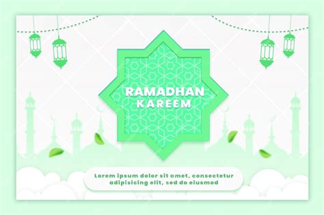 Premium Psd Ramadhan Banner Template