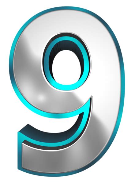 Number 9 Png