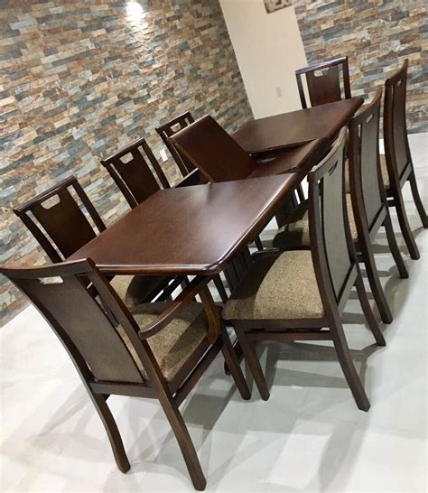 Juego De Comedor En Madera Extensible 6 Sillas Mesas Madera 32500