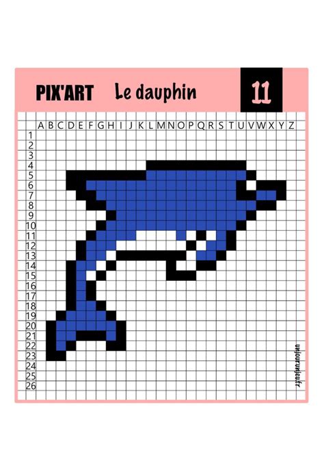 Sur le thème pixel art animaux, jimmy a publié le 05/2018 des ressources axées sur pixel art animaux pour répondre à vos recherches. Cool Dauphin Dessin Pixel Art Animaux - Cuandono Haysalida