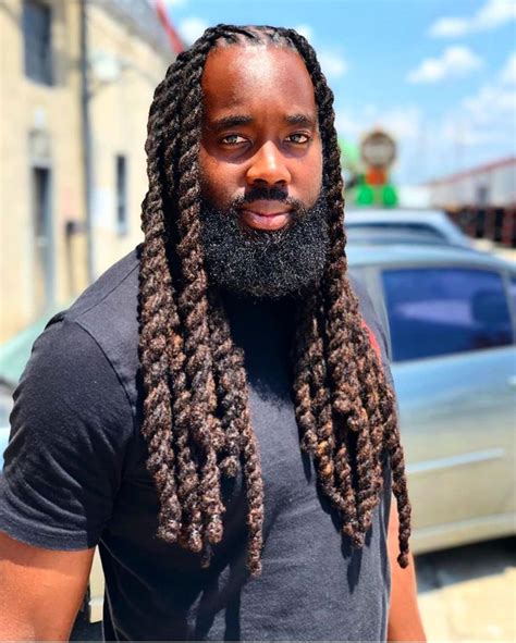 51 Classy Braided Dreads Hairstyle For Men Pics