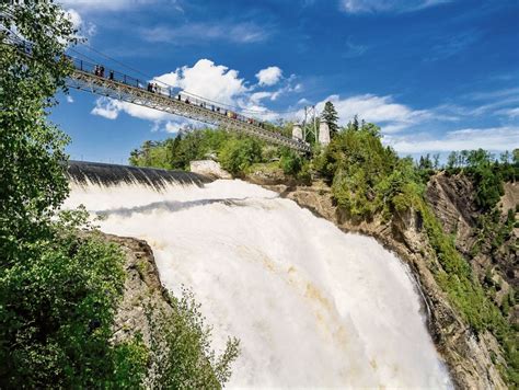 Quebec City Montmorency Falls With Cable Car Ride Getyourguide