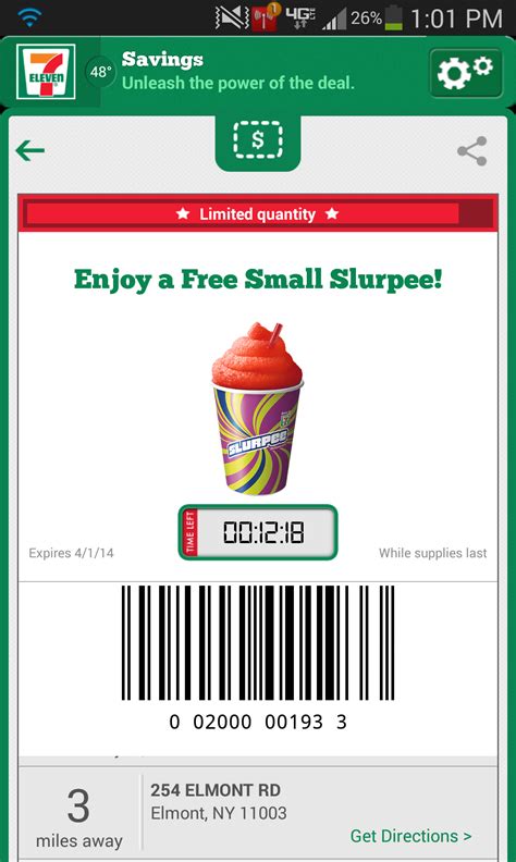 Working 7 eleven coupons, vouchers, promo codes and special offers. Free Small Slurpee Via The 7-Eleven App - DansDeals.com