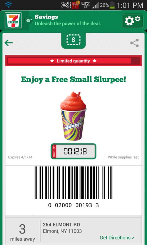 Download this app from microsoft store for windows 10 mobile, windows phone 8.1, windows phone 8. Free Small Slurpee Via The 7-Eleven App - DansDeals.com