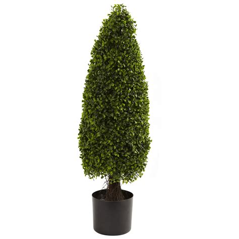 3 Foot Artificial Boxwood Tower Topiary 5412