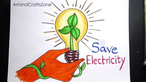 Take the afternoon to explore the connection between electricity and magnetism, different types of circuits, and static electricity. Save Electricity Drawing at PaintingValley.com | Explore ...