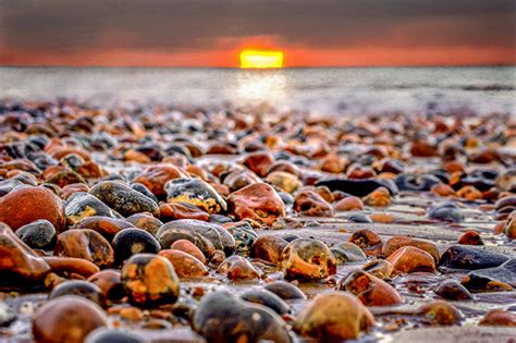 Pebble Beach Sunset By Adriansart