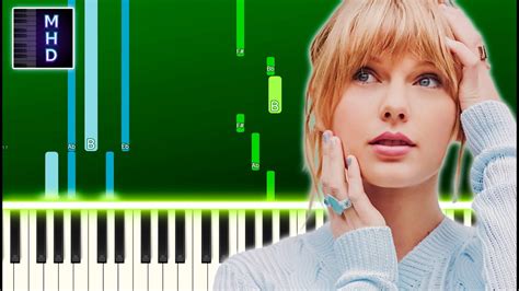 Taylor Swift You Belong With Me Piano Tutorial Easy Youtube