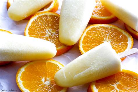 Healthy Orange Creamsicles Cearas Kitchen Recipe Orange Healthy