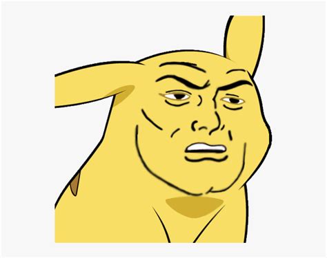 Give Pikachu A Face Pikachu Transparent Meme Hd Png Download Kindpng