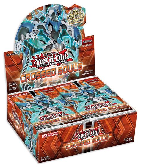 Yugioh Trading Card Game Crossed Souls Booster Box 24 Packs