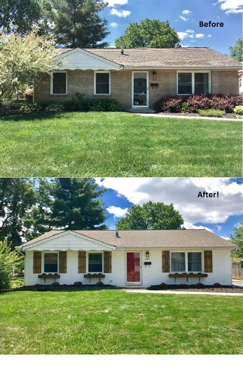 Traditional porch design by atlanta general contractor dresser homes. Before and after pictures of our ranch home! Curb appeal ...