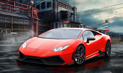 Lamborghini Huracan Wallpaper - Concept Sport Car Design