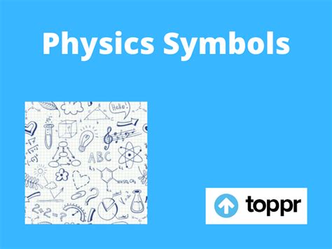 Physics Symbols List Of Basic Physical Quantities