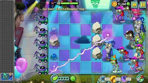 Plants Vs Zombies Epic Quest Electrical Boogaloo Step Youtube