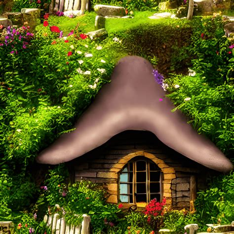 Mystical Cottage Images Graphic · Creative Fabrica