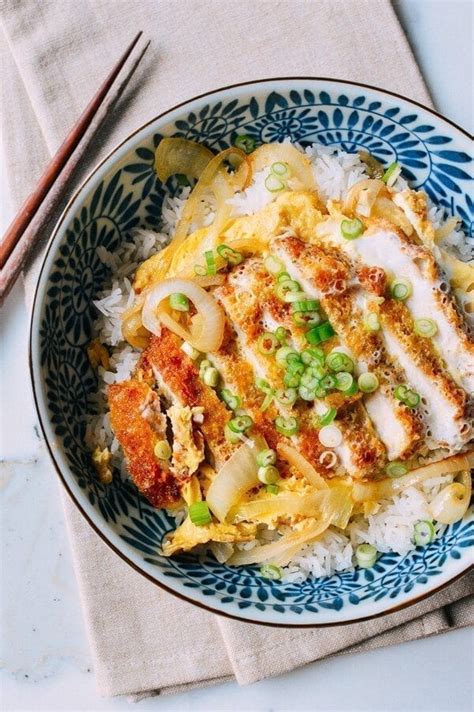 Katsudon Japanese Pork Cutlet And Egg Rice Bowl The Woks Of Life