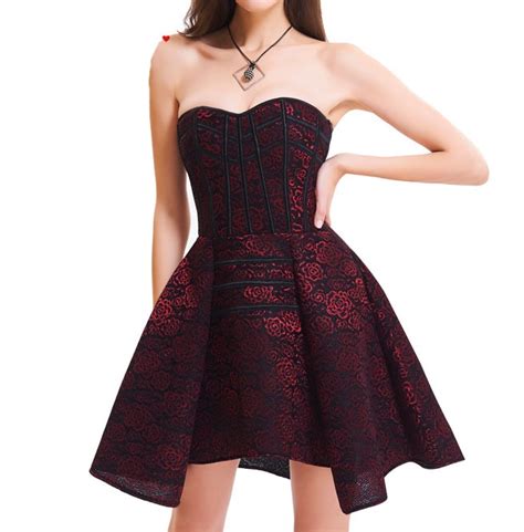 119,000+ vectors, stock photos & psd files. Womens Gothic Overbust Evening Corset Dress With Floral ...