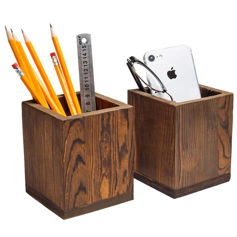 Wooden Pencil Holders