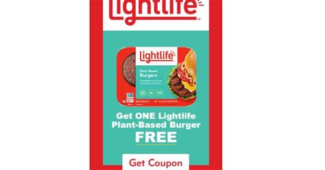 Free Pack Of Lightlife Plant Based Burgers Mailed Coupon Heavenly