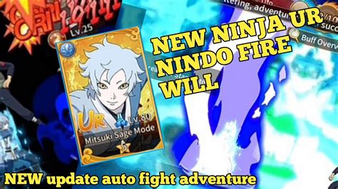 New Ninja Ur Mitsuki Sage Mode Nindo Fire Will YouTube