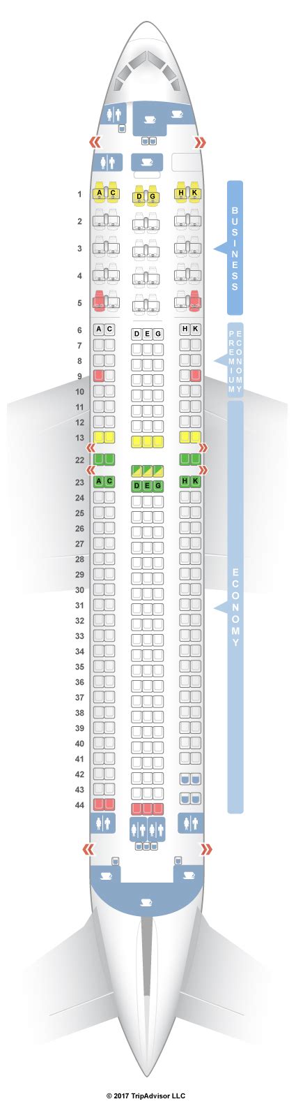 Seatguru Seat Map Condor Boeing 767 300er 763 V2