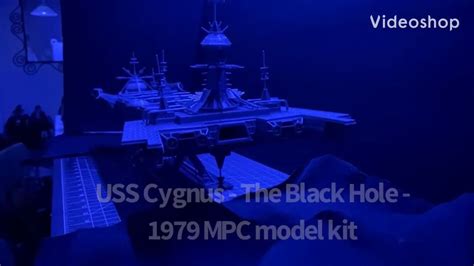 Uss Cygnus Disneys The Black Hole 1979 Mpc Model Kit Youtube