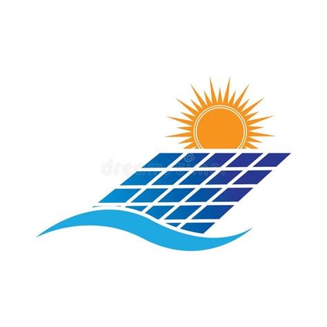 Solar Logo Energy Icon Stock Vector Illustration Of Logo 192745345