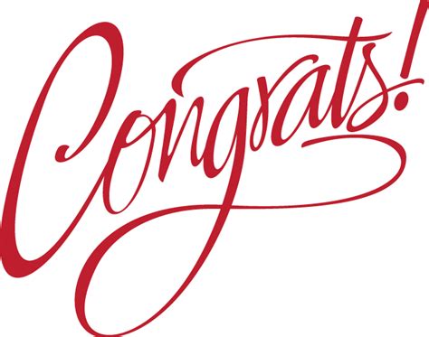 Congratulations Png Image With Transparent Background Vrogue Co