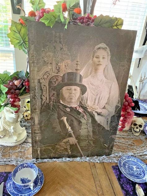16x24 Wdw Haunted Mansion Constance The Bride Changing Lenticular