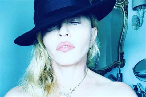 The Madonna Topless Picture Which Is Causing Arguments On Instagram