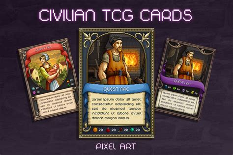 Free Npc Quest Tcg Cards Pixel Art Download