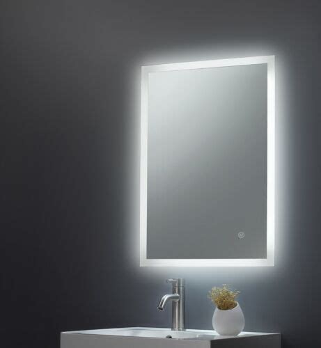 Illuminated Bathroom Mirror With Demister Rispa